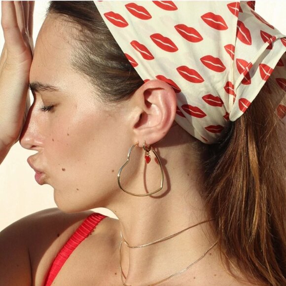 Frasier Sterling, Tease Me Huggie Drop Earrings - Picture 3 of 5